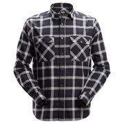 Snickers 8516 AllroundWork Flannel Checked Long Sleeve Shirt Various Colours - SHIRTS