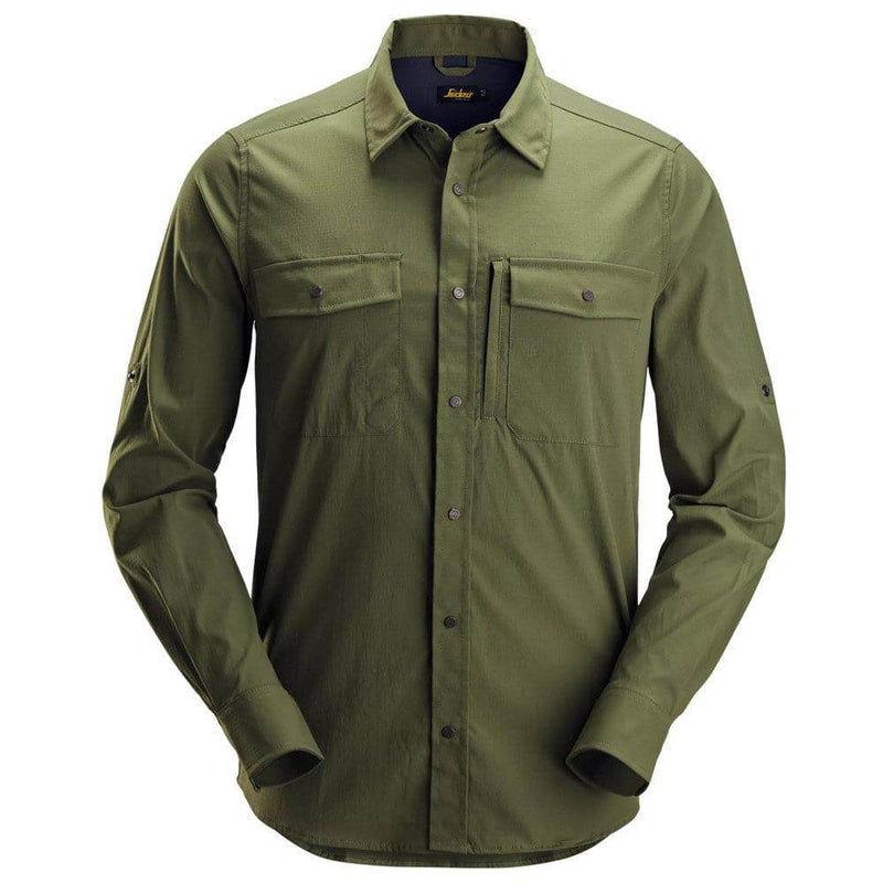 Snickers 8521 LiteWork, Wicking Long Sleeve Shirt Various Colours - SHIRTS