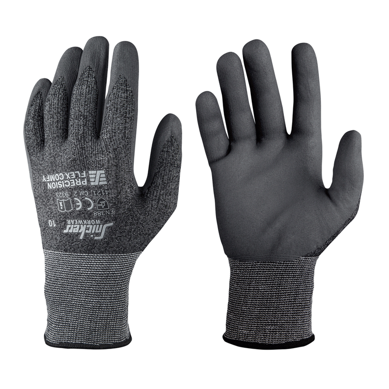 Snickers 9323 Precision Flex Comfy Gloves - GENERAL HANDLING GLOVES