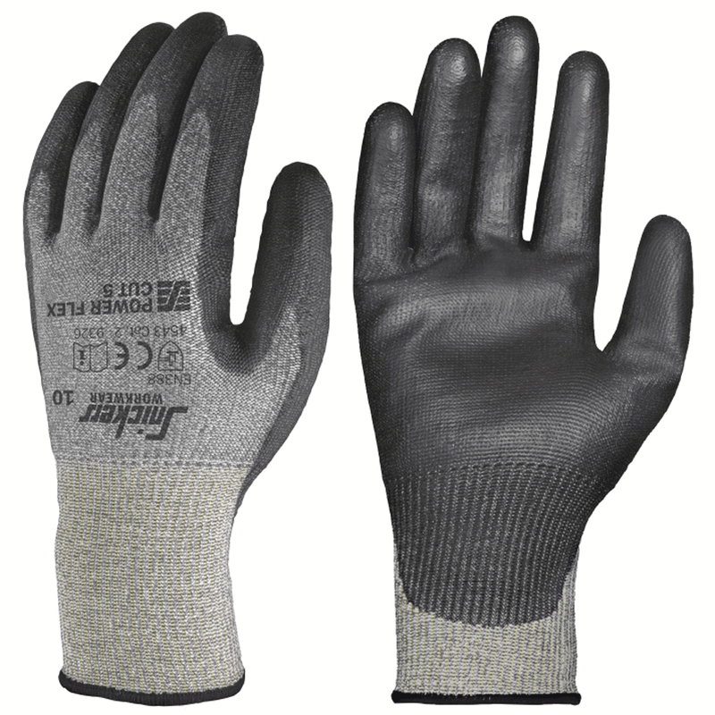 Snickers 9326 Power Flex Cut 5 Gloves - CUT GLOVES