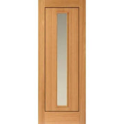 Spencer Oak Pre Finished Glazed Internal Door - All Sizes -