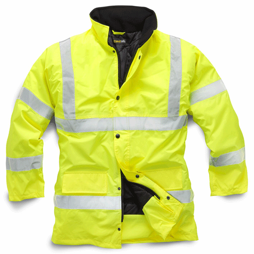 Standsafe HV003 Hi-Vis Parka Jacket Various Colours - HI-VIS JACKETS & COATS