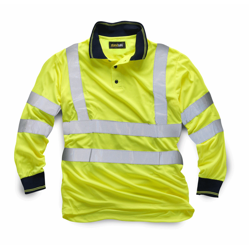 Standsafe HV005 Hi Vis Polo Shirt Various Colours - HI-VIS T-SHIRTS
