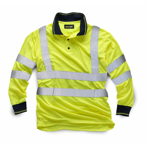Standsafe HV005 Hi Vis Polo Shirt Various Colours - HI-VIS T-SHIRTS