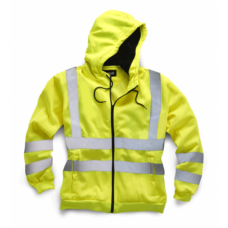 Standsafe HV008 Hi Vis Hoodie Various Colours - HI-VIS SWEATSHIRTS & HOODIES