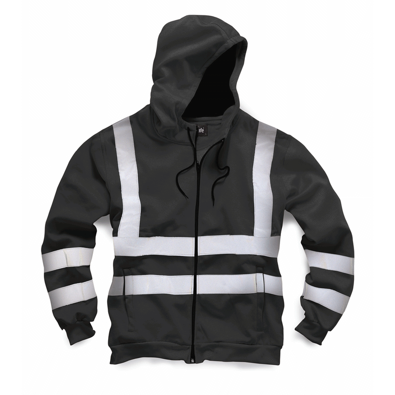 Standsafe HV008 Hi Vis Hoodie Various Colours - HI-VIS SWEATSHIRTS & HOODIES