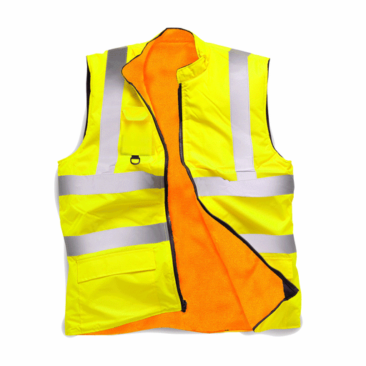 Standsafe HV010 Hi Vis Reversible Bodywarmer Various Colours - HI-VIS JACKETS & COATS
