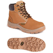 Sterling Steel SS819CM Wheat Nubuck Leather Lightweight Safety Boot S3 - SAFETY BOOTS