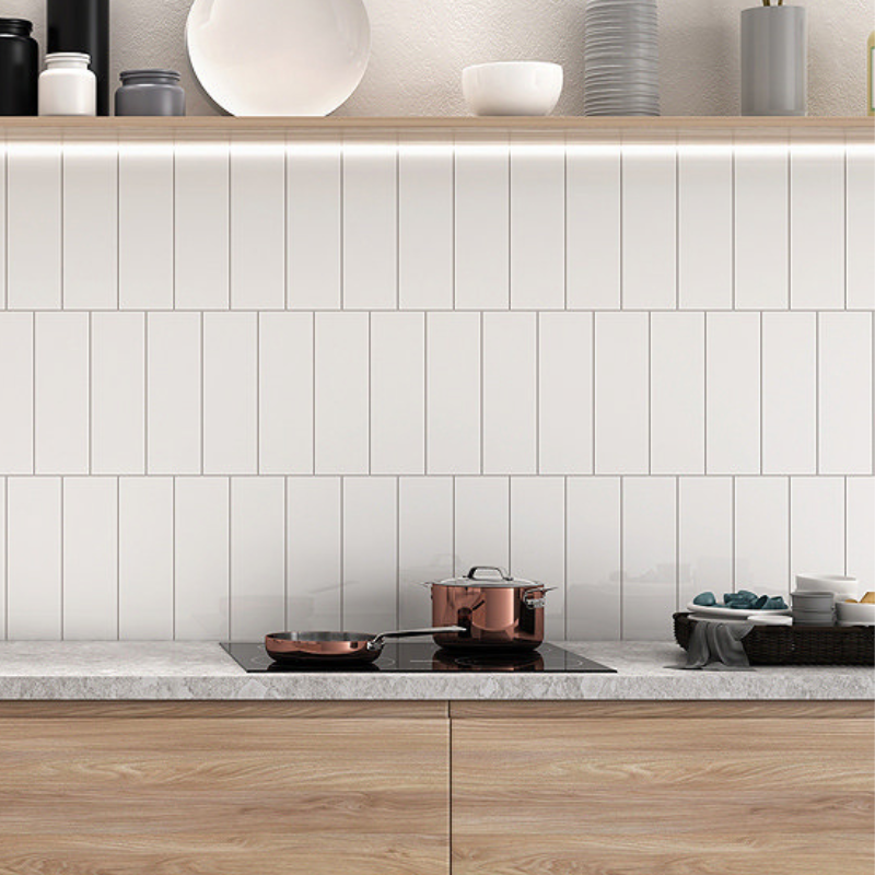Gloss White Metro Tiles - All Sizes - Metro Tiles