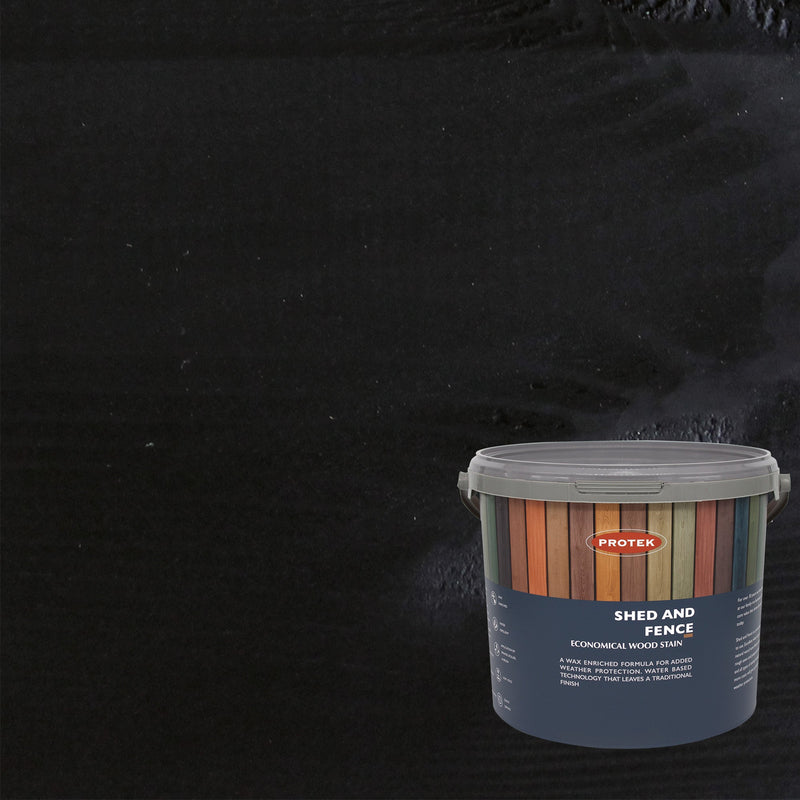 Black Shed & Fence Paint