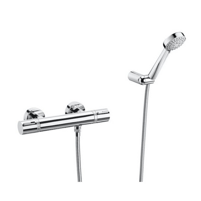 T-1000 Wall Mounted Thermostatic Shower Mixer - Bathrooms