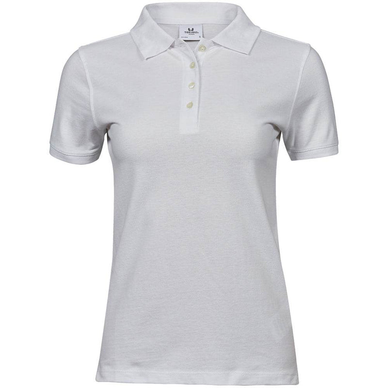 Tee Jays 1401 Ladies Heavy Cotton Pique Polo Shirt - WOMENS T-SHIRTS