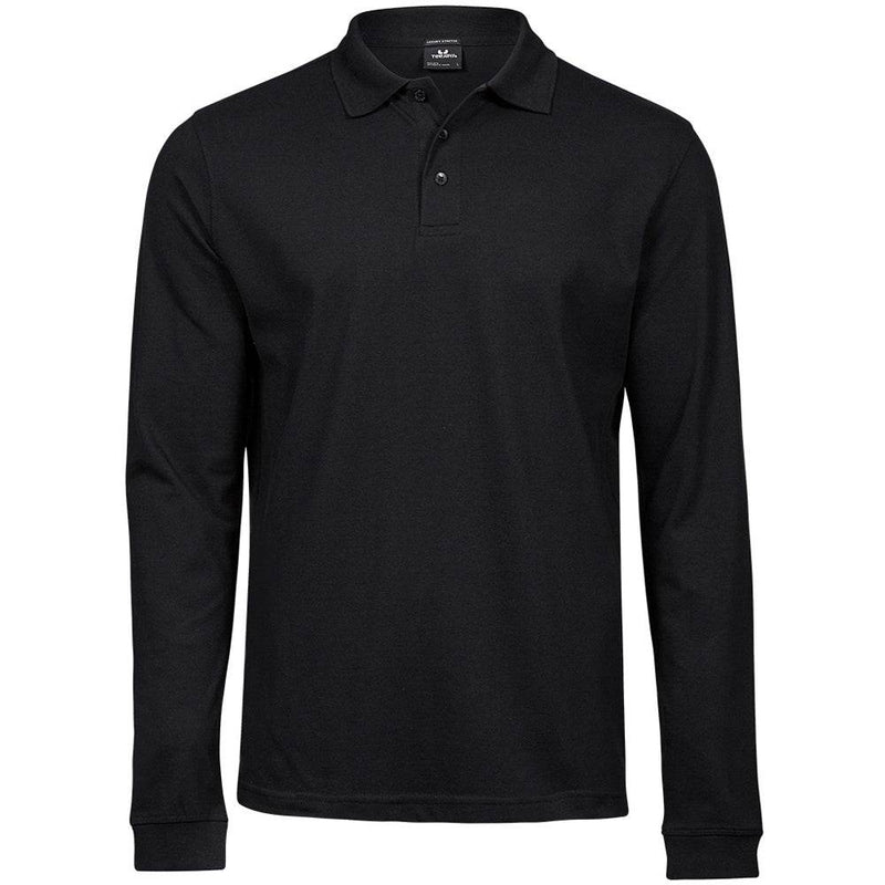 Tee Jays 1406 Luxury Stretch Long Sleeve Polo Shirt - POLO SHIRTS