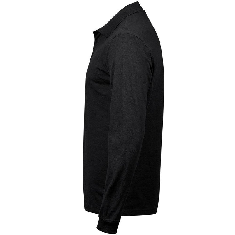 Tee Jays 1406 Luxury Stretch Long Sleeve Polo Shirt - POLO SHIRTS