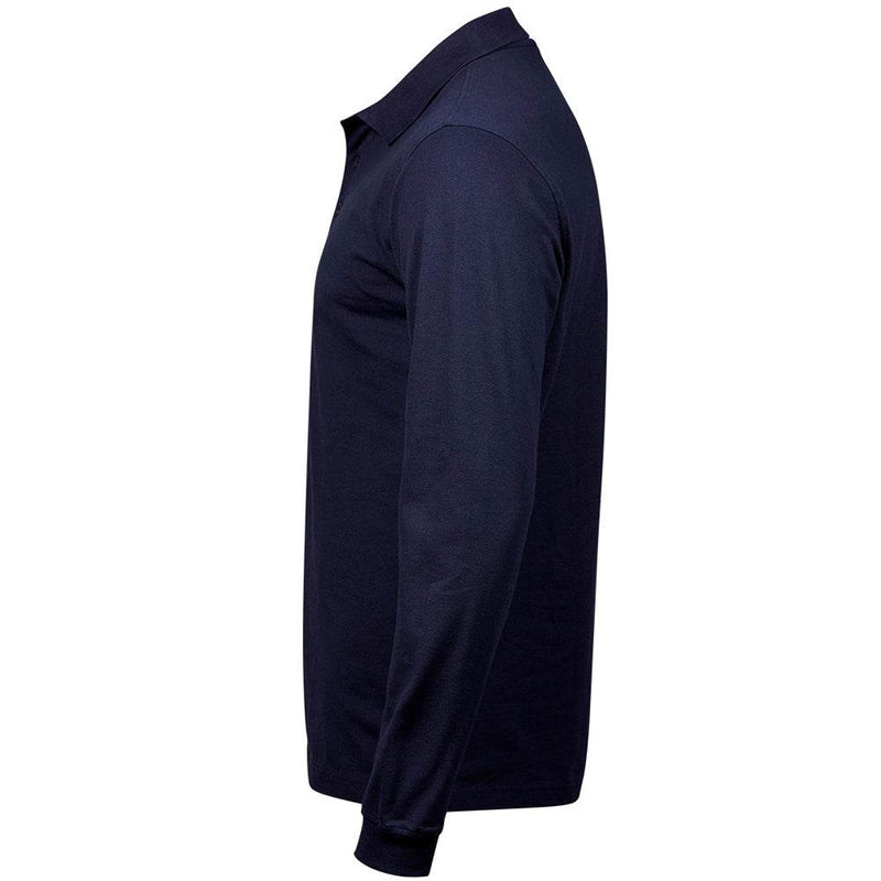 Tee Jays 1406 Luxury Stretch Long Sleeve Polo Shirt - POLO SHIRTS