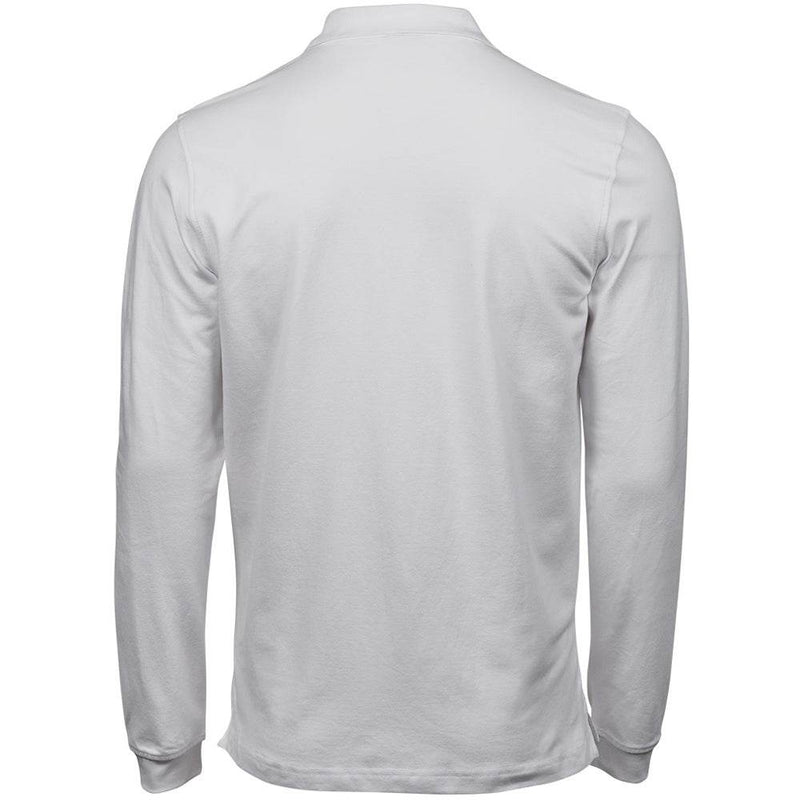 Tee Jays 1406 Luxury Stretch Long Sleeve Polo Shirt - POLO SHIRTS