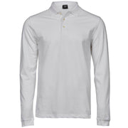 Tee Jays 1406 Luxury Stretch Long Sleeve Polo Shirt - POLO SHIRTS