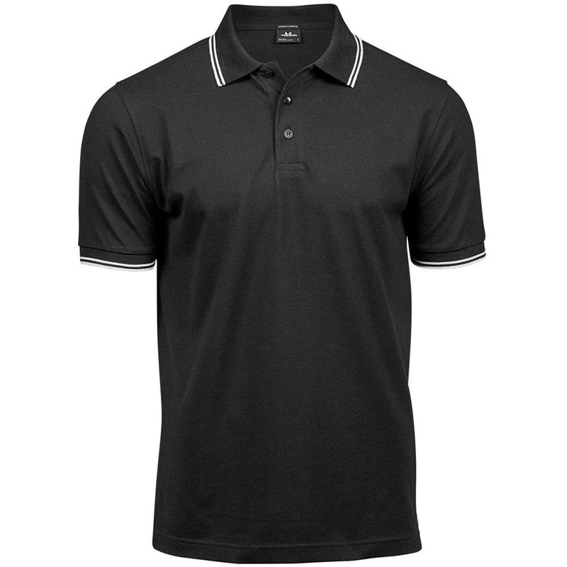 Tee Jays 1407 Luxury Stretch Tipped Polo Shirt - Apparel & Accessories > Clothing > Clothing Tops > Polos POLO SHIRTS