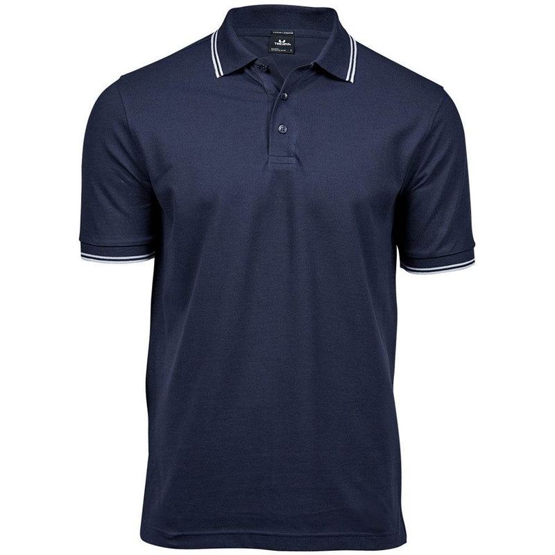 Tee Jays 1407 Luxury Stretch Tipped Polo Shirt - Apparel & Accessories > Clothing > Clothing Tops > Polos POLO SHIRTS
