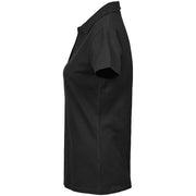 Tee Jays 1409 Ladies Luxury Stretch V Neck Polo Shirt - WOMENS T-SHIRTS