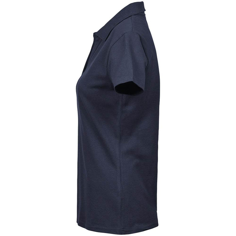 Tee Jays 1409 Ladies Luxury Stretch V Neck Polo Shirt - WOMENS T-SHIRTS