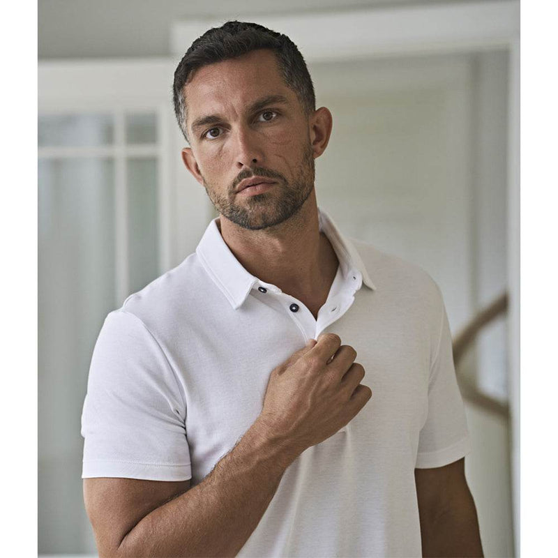 Tee Jays 1440 Pima Cotton Interlock Polo Shirt - POLO SHIRTS