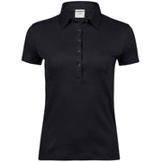 Tee Jays 1441 Ladies Pima Cotton Interlock Polo Shirt - WOMENS T-SHIRTS