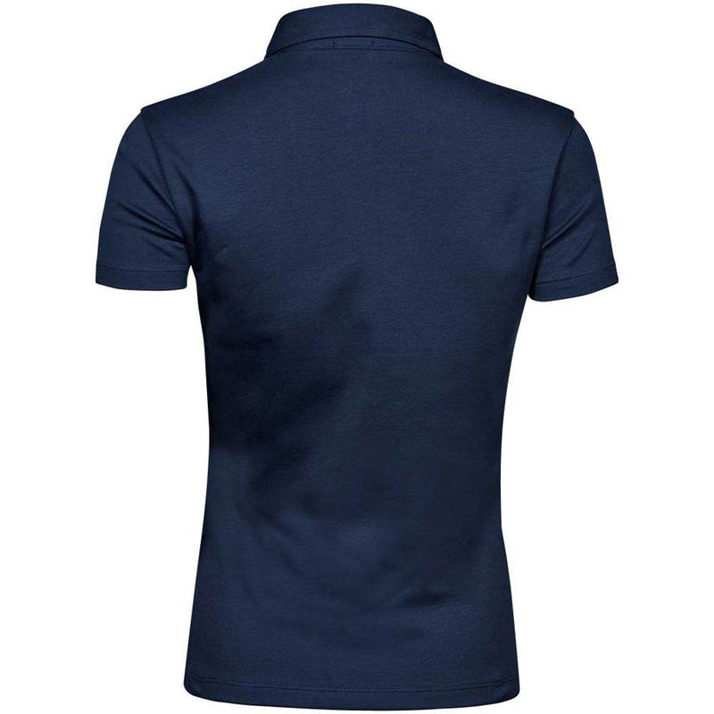 Tee Jays 1441 Ladies Pima Cotton Interlock Polo Shirt - WOMENS T-SHIRTS