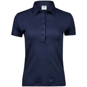 Tee Jays 1441 Ladies Pima Cotton Interlock Polo Shirt - WOMENS T-SHIRTS