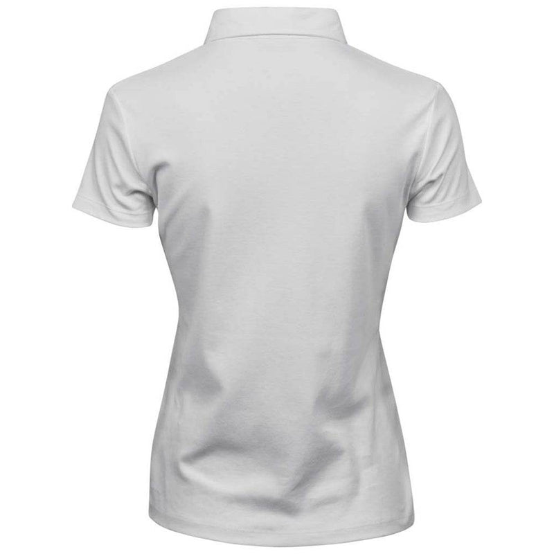 Tee Jays 1441 Ladies Pima Cotton Interlock Polo Shirt - WOMENS T-SHIRTS