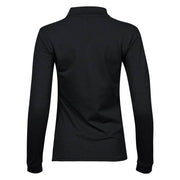 Tee Jays 146 Ladies Luxury Stretch Long Sleeve Polo Shirt - WOMENS T-SHIRTS