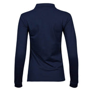 Tee Jays 146 Ladies Luxury Stretch Long Sleeve Polo Shirt - WOMENS T-SHIRTS