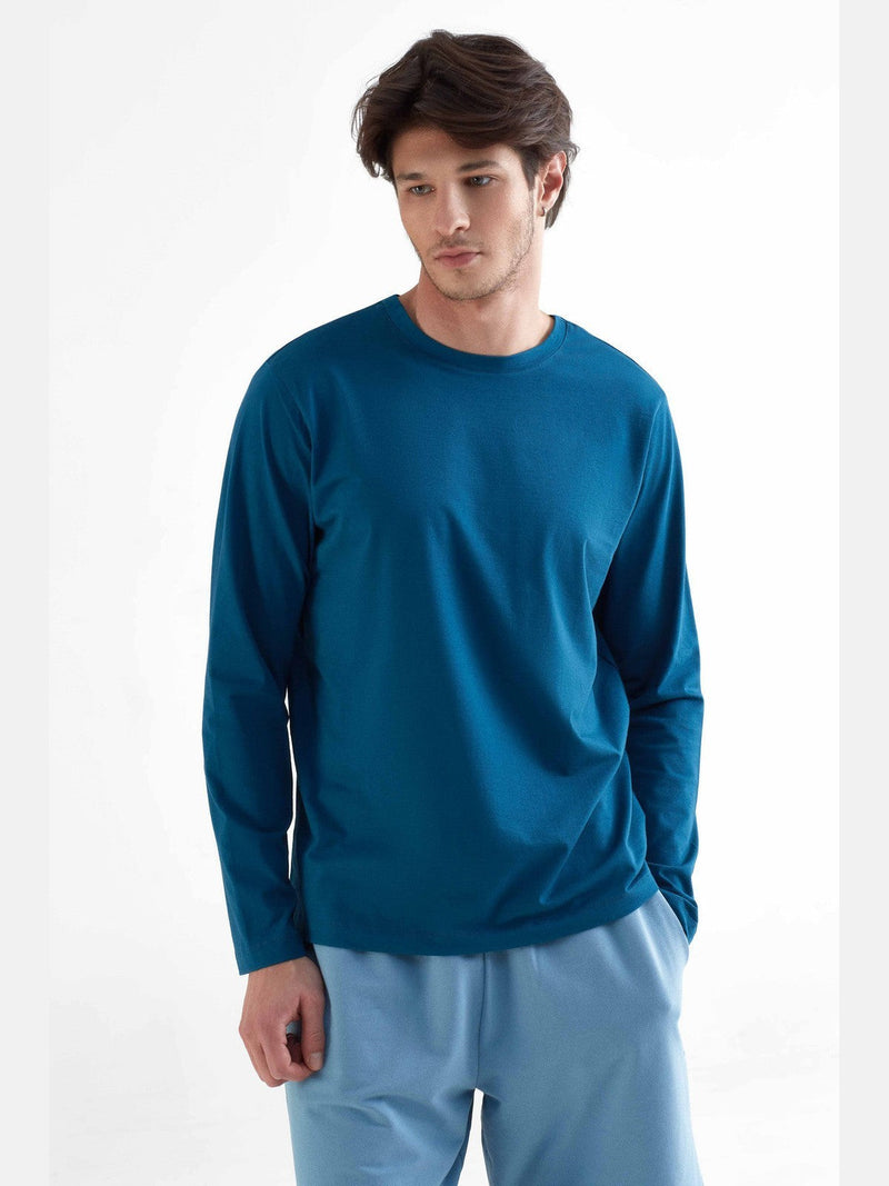Organic Cotton & Modal Long Sleeve T-shirt: Mens