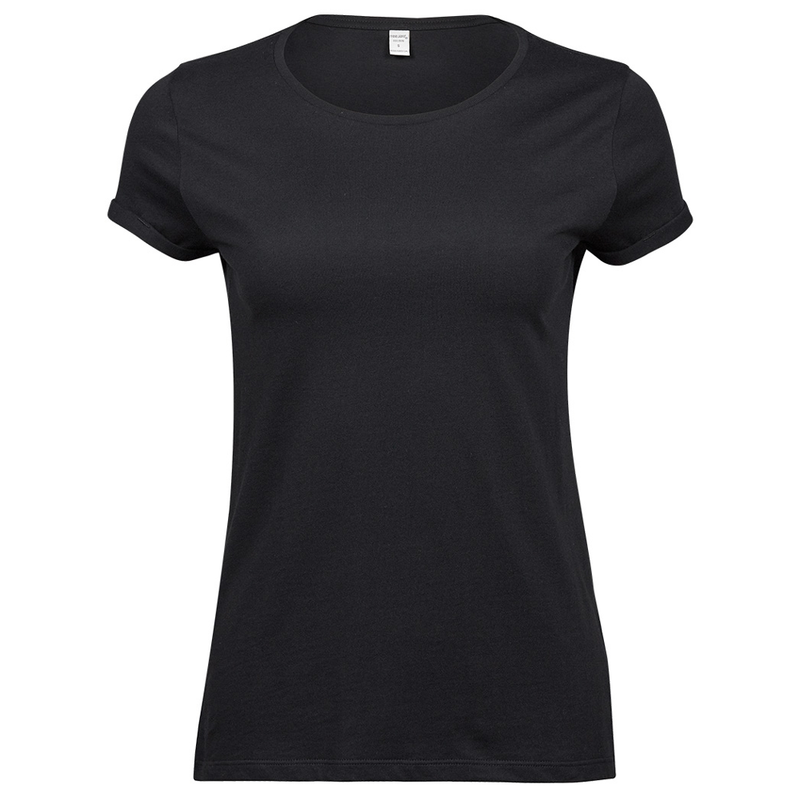 Tee Jays 5063 Ladies Roll-Up T-Shirt - WOMENS T-SHIRTS