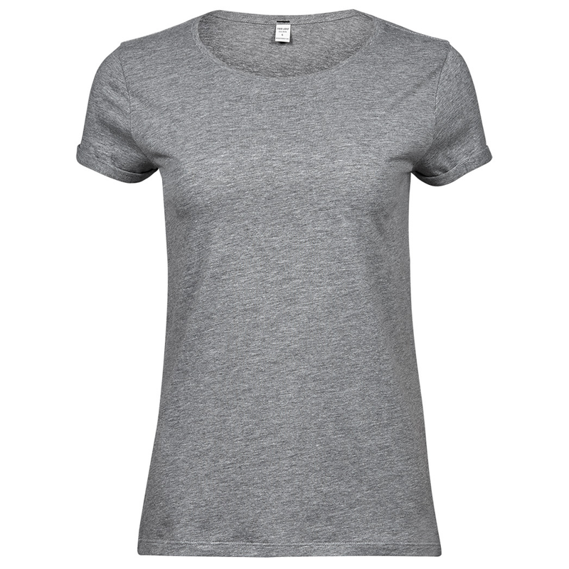 Tee Jays 5063 Ladies Roll-Up T-Shirt - WOMENS T-SHIRTS