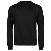 Tee Jays 5504 Ribbed Interlock Crew Neck Sweatshirt - SWEATSHIRTS
