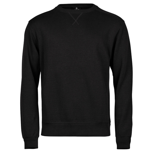 Tee Jays 5504 Ribbed Interlock Crew Neck Sweatshirt - SWEATSHIRTS