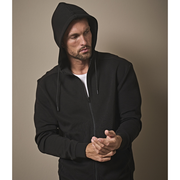 Tee Jays 5508 Ribbed Interlock Hooded Full Zip Sweat - HOODIES