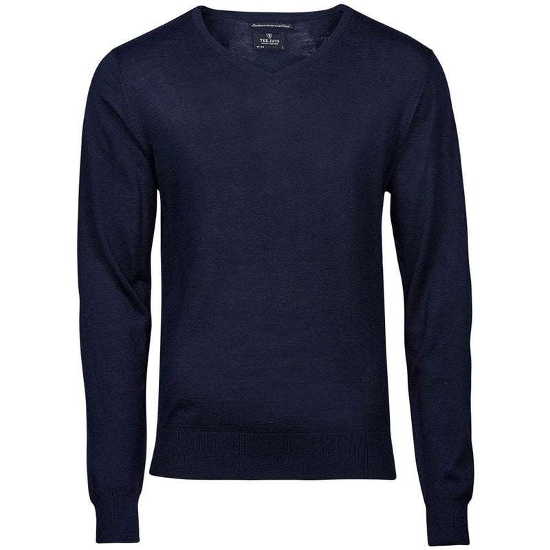 Tee Jays 6001 Merino Blend V Neck Sweater - SWEATSHIRTS
