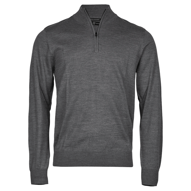 Tee Jays 6010 Half Zip Sweater - SWEATSHIRTS