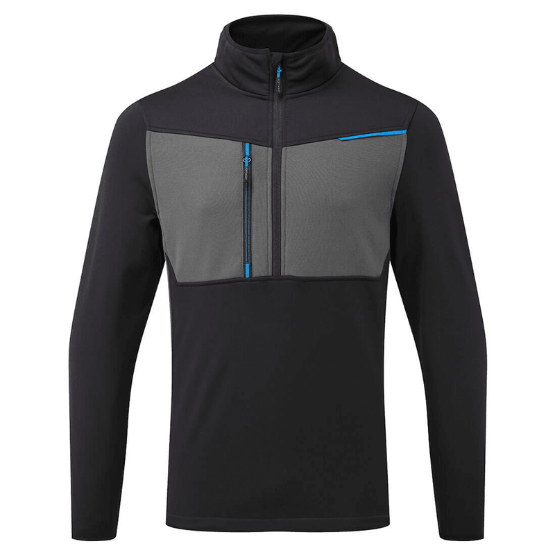 Portwest T755 Half Zip Fleece Sweatshirt Hoodie - FLEECE CLOTHING