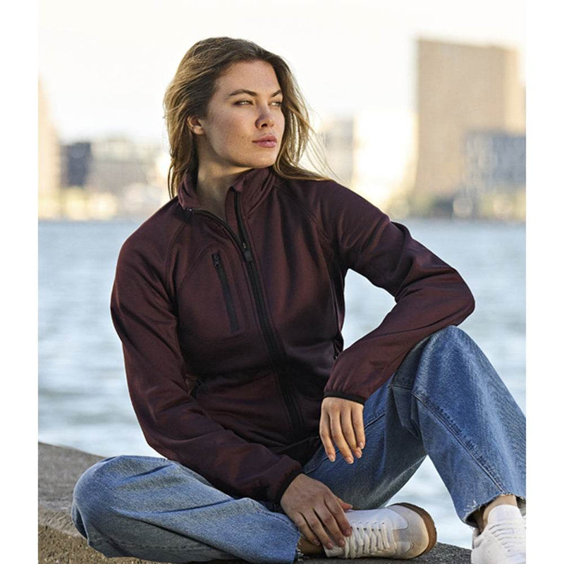 Tee Jays 9101 Ladies Stretch Fleece Jacket - Apparel & Accessories > Clothing > Outerwear > Coats & Jackets WOMENS JACKETS