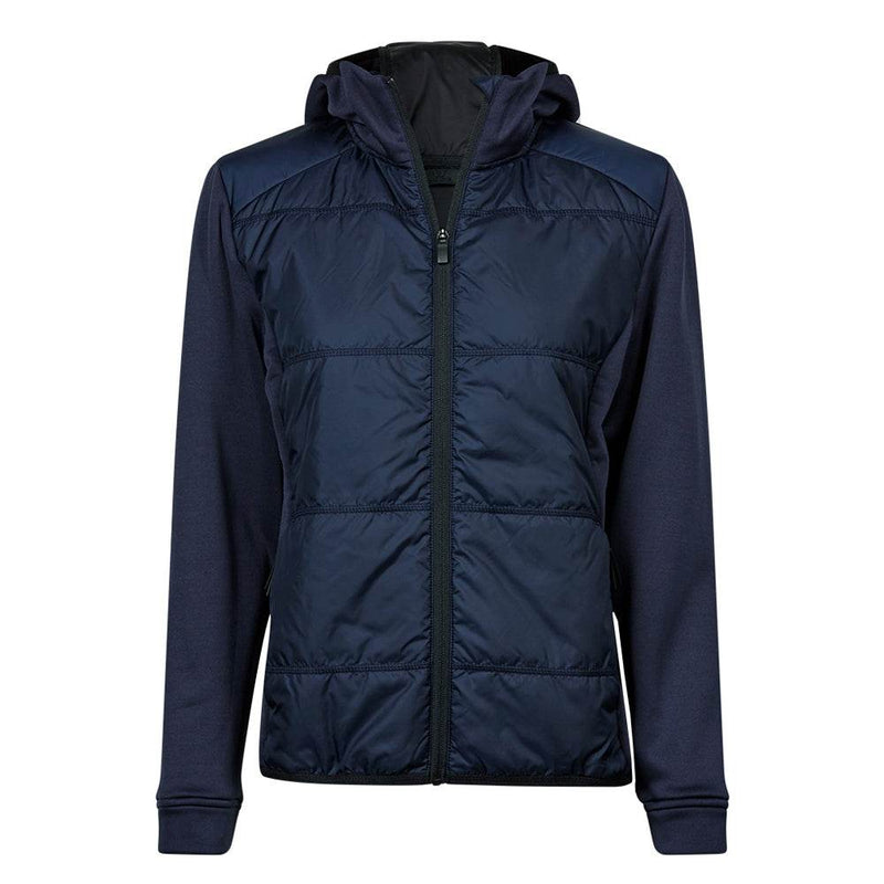 Tee Jays 9113 Ladies Hybrid-Stretch Hooded Jacket - Apparel & Accessories > Clothing > Outerwear > Coats & Jackets JACKETS & COATS