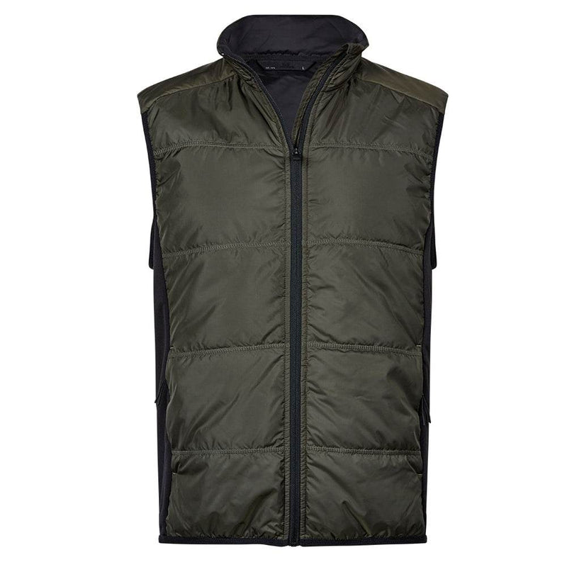 Tee Jays 9114 Hybrid-Stretch Bodywarmer - Apparel & Accessories > Clothing > Outerwear > Vests BODYWARMERS