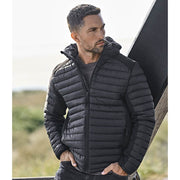 Tee Jays 9610 Crossover Hooded Padded Outdoor Jacket - Apparel & Accessories > Clothing > Outerwear > Coats & Jackets JACKETS & COATS