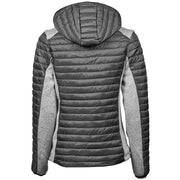 Tee Jays 9611 Ladies Crossover Hooded Padded Outdoor Jacket - Apparel & Accessories > Clothing > Outerwear > Coats & Jackets WOMENS JACKETS