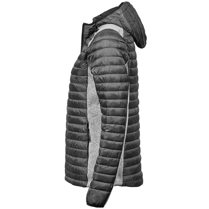 Tee Jays 9611 Ladies Crossover Hooded Padded Outdoor Jacket - Apparel & Accessories > Clothing > Outerwear > Coats & Jackets WOMENS JACKETS