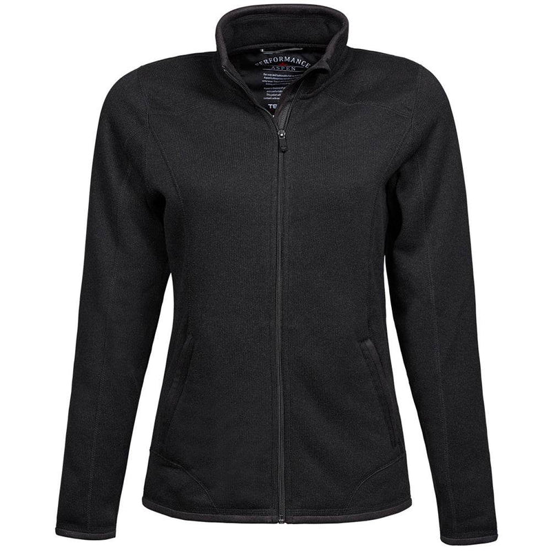Tee Jays 9616 Ladies Knitted Outdoor Fleece Jacket - Apparel & Accessories > Clothing > Outerwear > Coats & Jackets WOMENS JACKETS