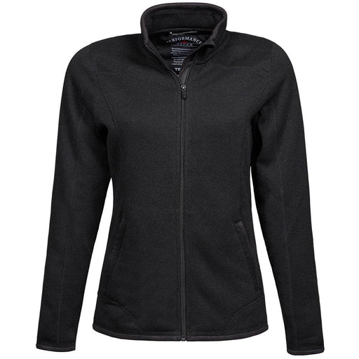 Tee Jays 9616 Ladies Knitted Outdoor Fleece Jacket - Apparel & Accessories > Clothing > Outerwear > Coats & Jackets WOMENS JACKETS