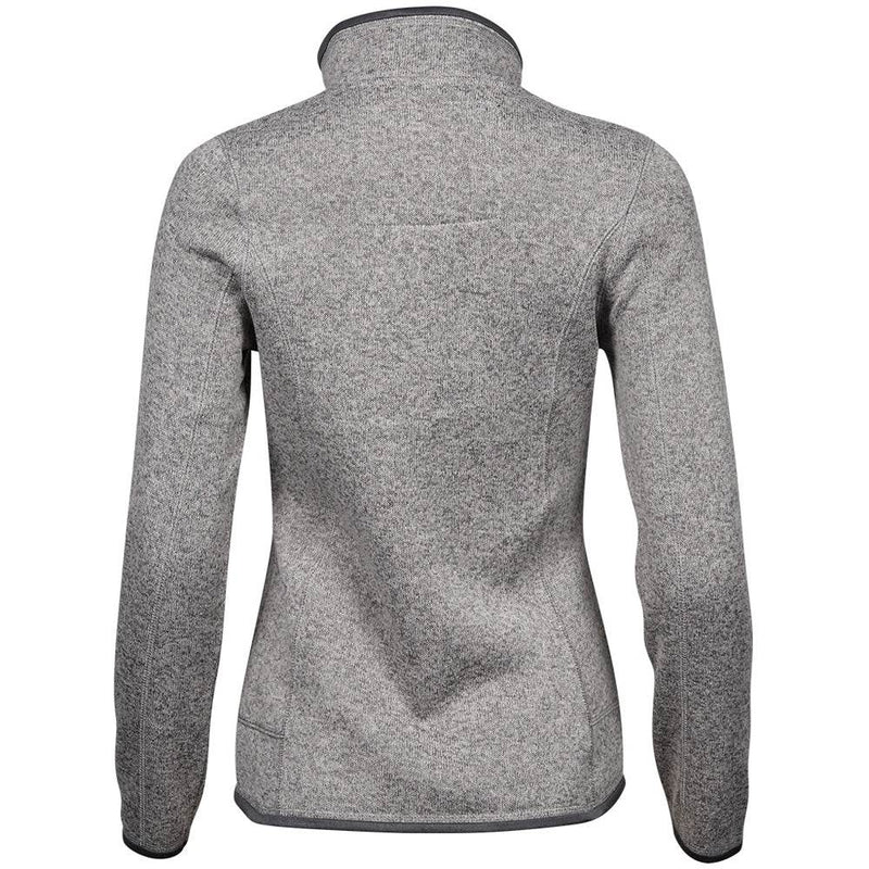 Tee Jays 9616 Ladies Knitted Outdoor Fleece Jacket - Apparel & Accessories > Clothing > Outerwear > Coats & Jackets WOMENS JACKETS